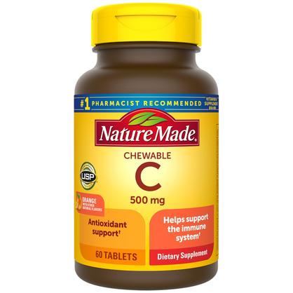 Chewable Vitamin C 500 mg Tablets