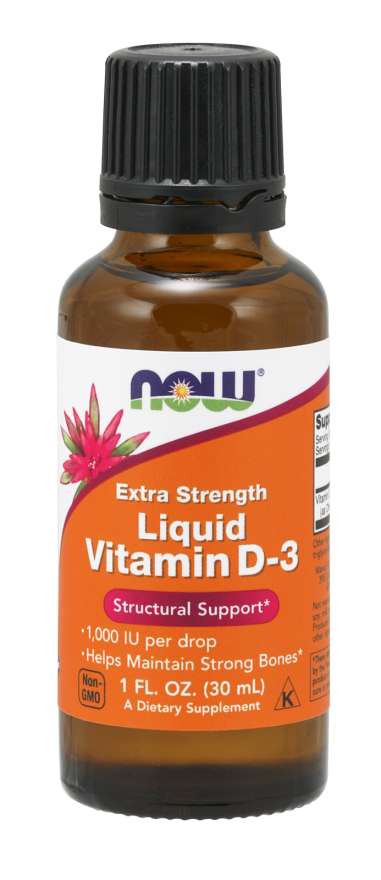 Vitamin D-3 Liquid, Extra Strength (1 Fl. Oz.)
