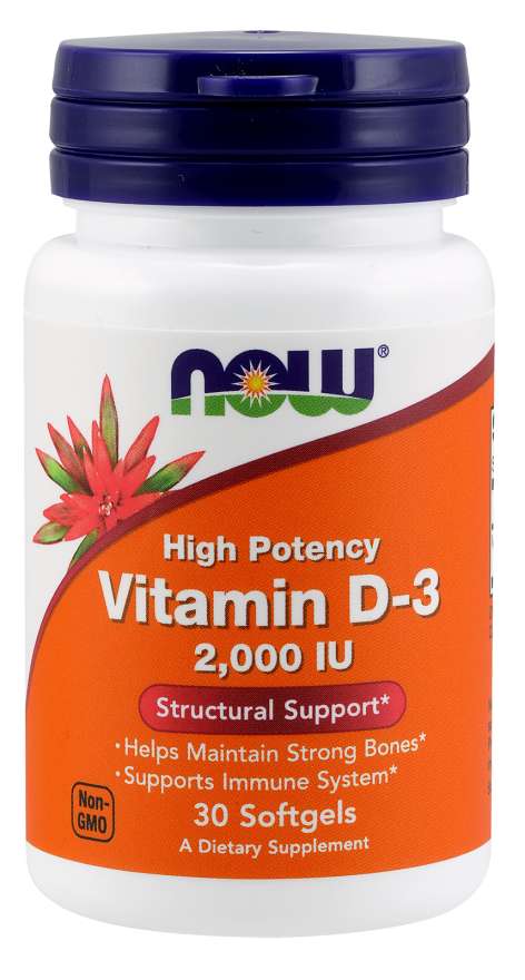 Vitamin D-3 2000 IU Softgels (30 Softgels)