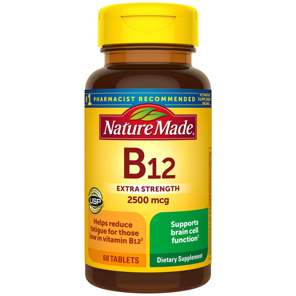 Nature Made B12 2500 MCG, 60 CT