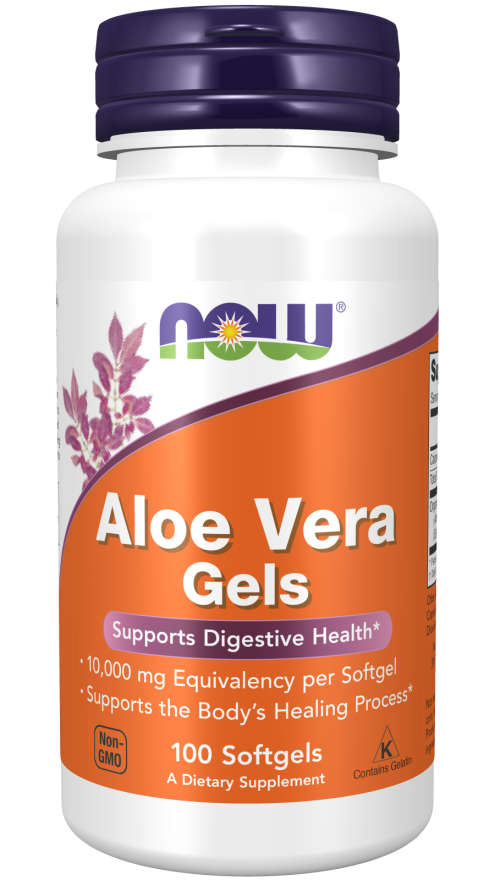 Now Foods Aloe Vera 10,000 mg, 100 Softgels