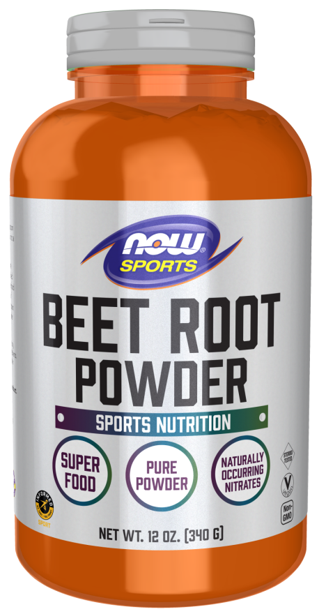 NOW Sports Nutrition, Beet Root Powder, Super Food With Naturally Occurring Nitrates, 12-Ounce