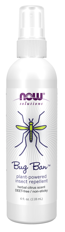 NOW Solutions, Bug Ban™ Spray, 4 OZ