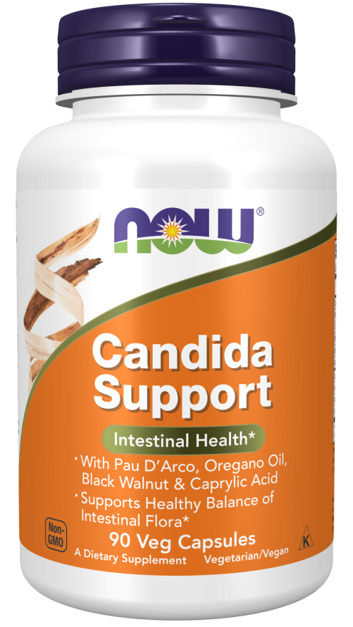 NOW Candida Support, Intestinal Health, 90 Count