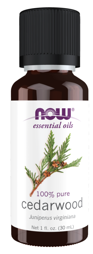 NOW Essential Oils, Cedarwood Oil, 1-Ounce