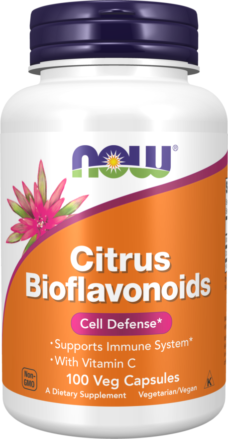 NOW Foods Citrus Bioflavonoids - 100 Capsules