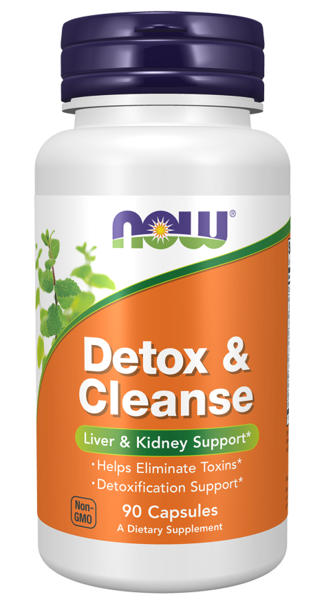 NOW Supplements, Detox and Cleanse, 90 Veg Capsules, Liver and Kidney Support*, 90 CAPS