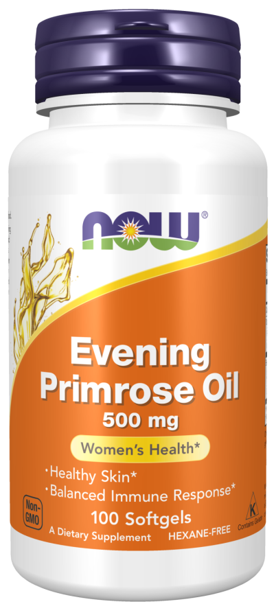 NOW Supplements, Evening Primrose Oil 500 mg with Naturally Occurring GLA (Gamma-Linolenic Acid), 250 Softgels