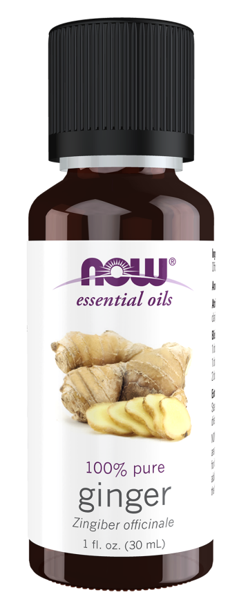 NOW FOODS Ginger Oil 100% Pure, 1 FZ