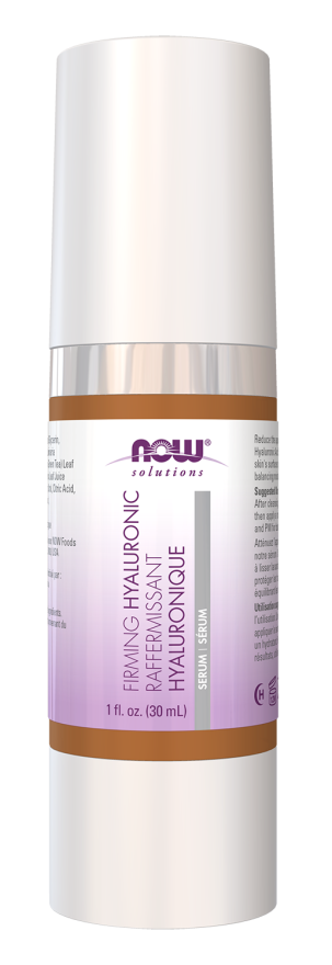 NOW Solutions, Hyaluronic Acid Firming Serum, Naturally Reduces Appearance of Fine Lines, 1-Ounce
