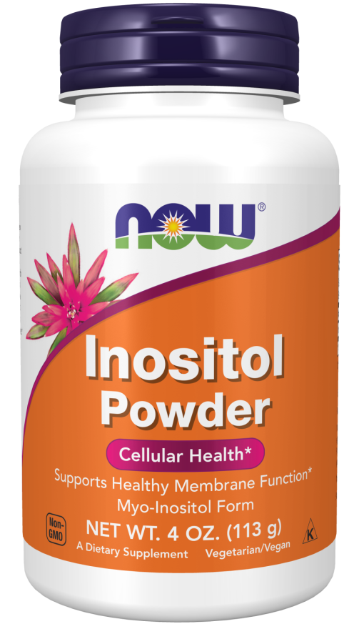 NOW Supplements, Inositol Powder, Neurotransmitter Signaling*, Cellular Health*, 4-Ounce