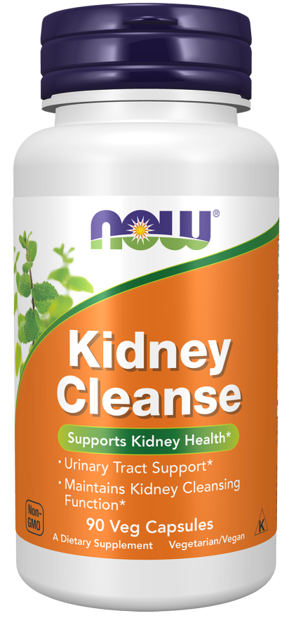 NOW Supplements, Kidney Cleanse with Uva Ursi, Parsley Seed, Fennel, and Horsetail, 90 Veg Capsules