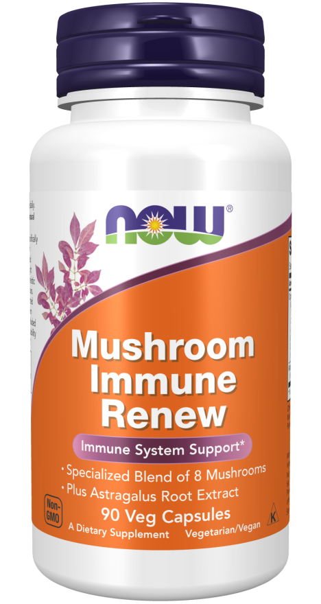 NOW Foods Mushroom Immune Renew, 90 Veg Capsules