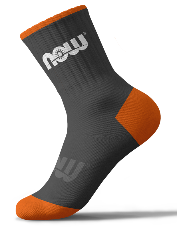 NOW® Branded Organic Mid-Calf Socks