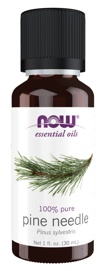 NOW Essential Oils, Pine Needle Oil, Purifying Aromatherapy Scent, Steam Distilled, 100% Pure, Vegan, Child Resistant Cap, 1-Ounce