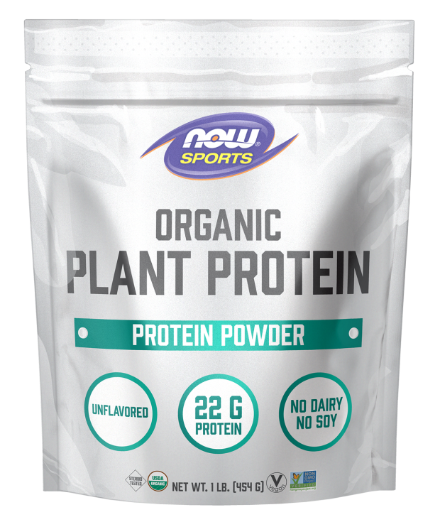Plant Protein, Organic Unflavored Powder