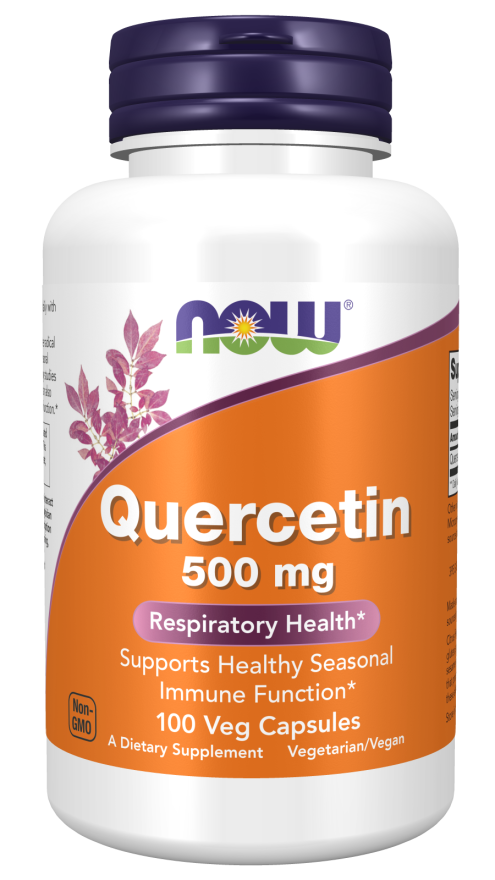 NOW Quercetin 500mg,100 Veg Capsules