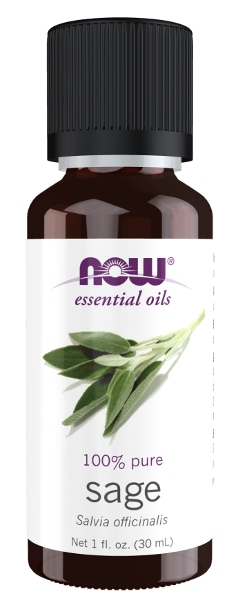 NOW Foods Essential Oils Sage - 1 fl oz