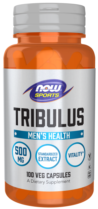 NOW Sports Nutrition, Tribulus (Tribulus terrestris) 500 mg, Enhanced Vitality*, 100 Veg Capsules