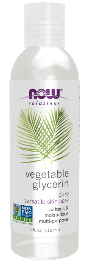 NOW Solutions Glycerine Vegetable, 4-Fluid Ounces