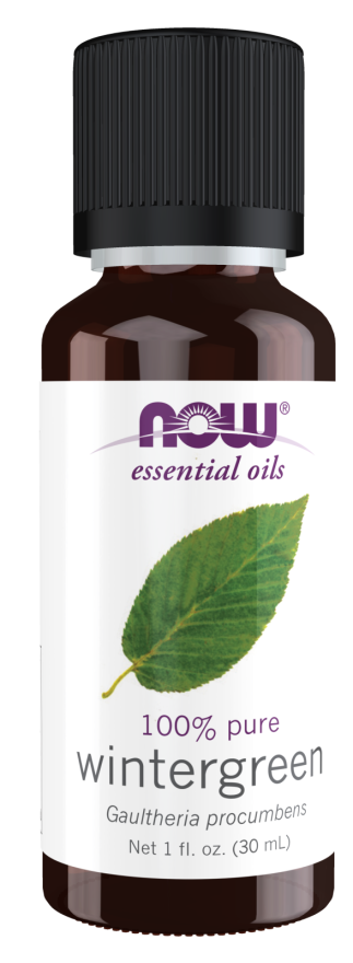 NOW Foods - 100% Pure Essential Oil Wintergreen - 1 fl. oz.