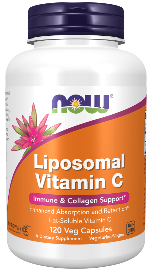 NOW Liposomal Vitamin C - 120 Veg Capsules