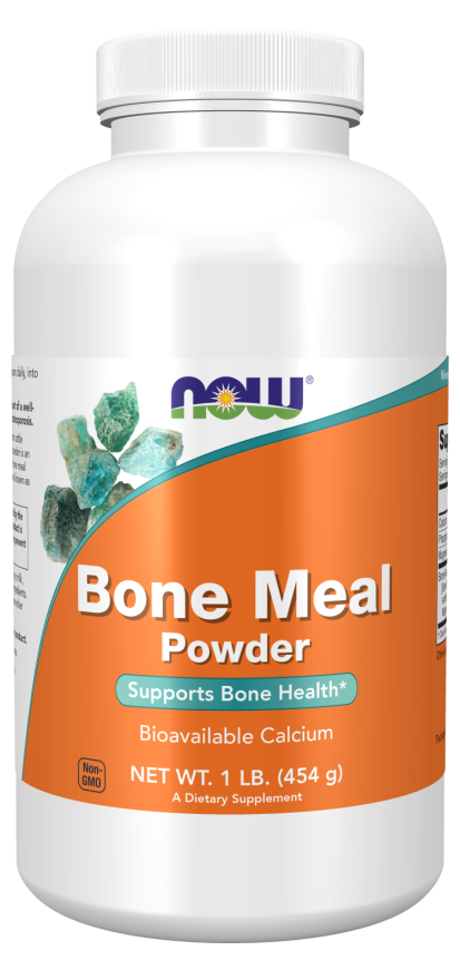 NOW Foods, Bone Meal Powder, 1 lb. (454 g)