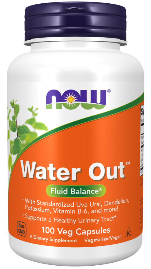 NOW Foods Water Out - 100 Veg Capsules