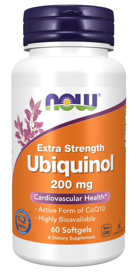 NOW Foods Ubiquinol - 200 mg - 60 Softgels