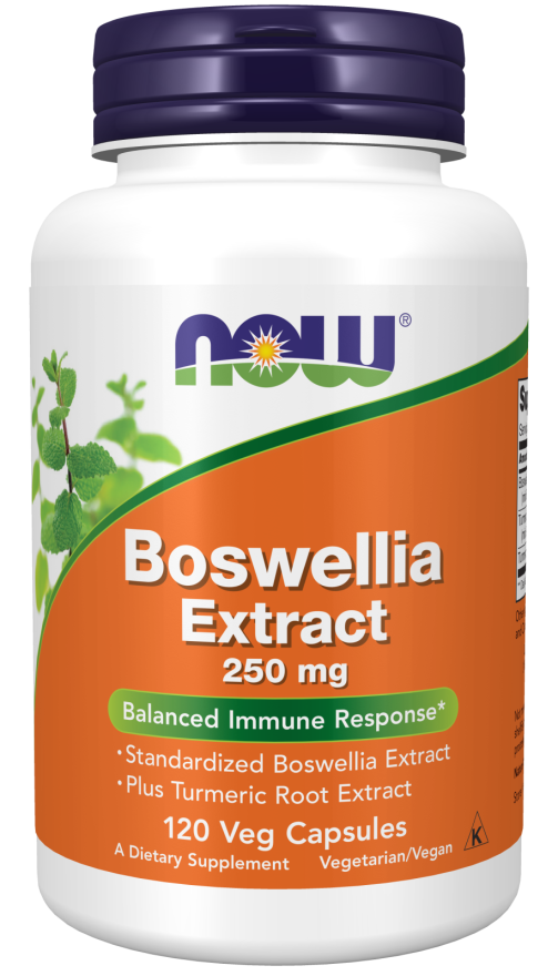 Now Foods, Boswellia Extract, 250 mg, 120 Veg Capsules