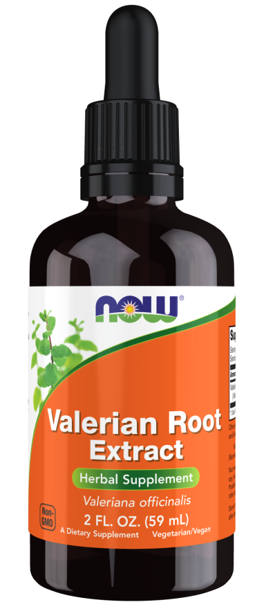 NOW Supplements, Valerian Root Extract Liquid (Valeriana officinalis), Herbal Supplement, 2-Ounce