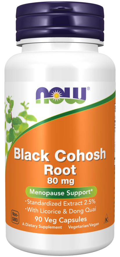 NOW Foods Black Cohosh 80 mg